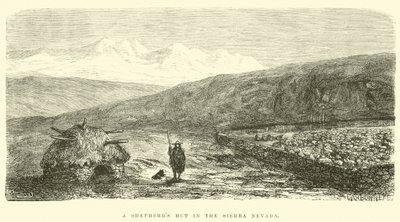 Eine Schäferhütte in der Sierra Nevada von Edouard Riou
